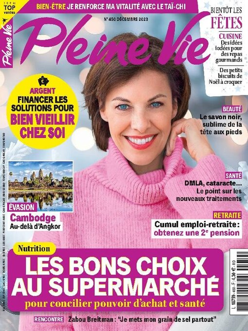 Cover image for Pleine Vie